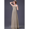 Grace Karin Sexy Strapless Sequined Backless Elegante Chiffon Grey Evening Dresses Longo CL3133-2